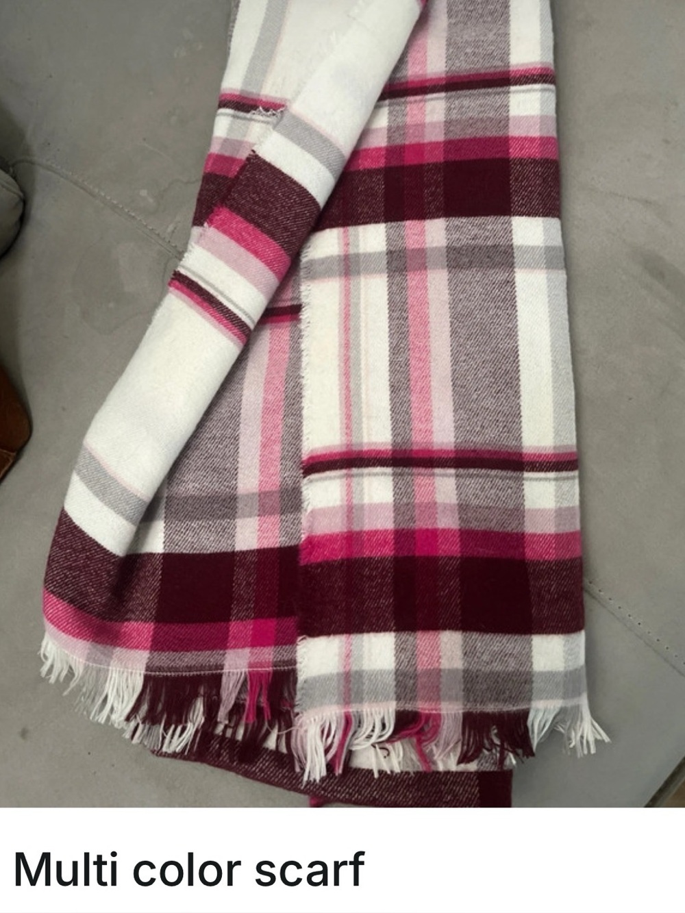 Multi color scarf